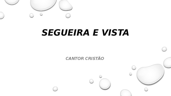 cegueira e vista - página 1