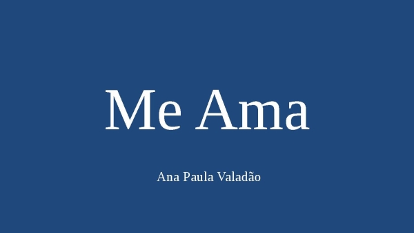 me ama - página 1