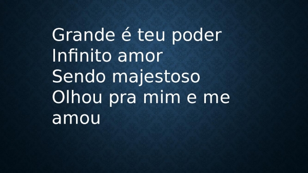 Grande é teu poder - página 3
