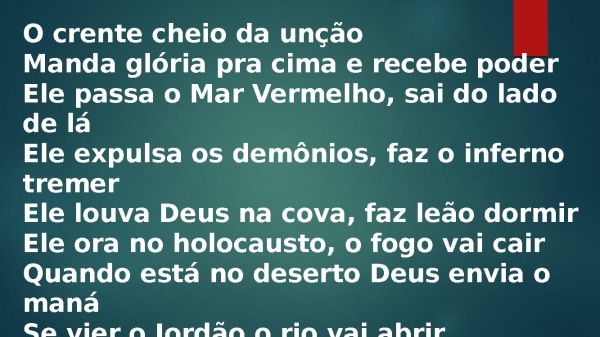Na uncao de Deus - página 3