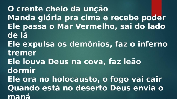 Na uncao de Deus - página 6