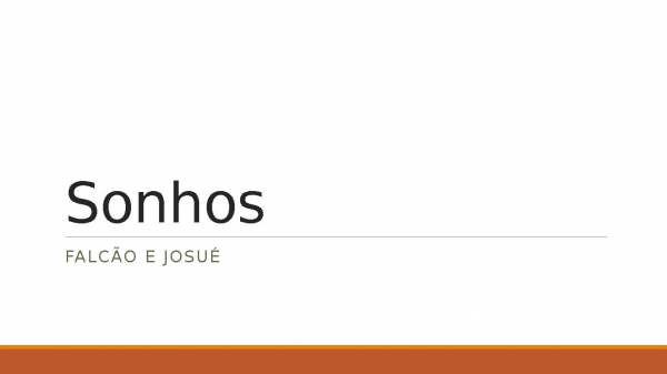 Sonhos - página 1