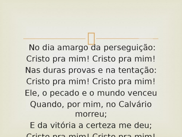 37 - Cristo Pra Mim.pptx - página 4