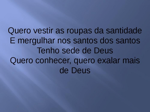 Santidade - Aline Barros.pptx - página 7