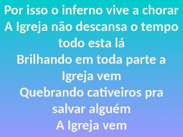 A IGREJA VEM - página 11