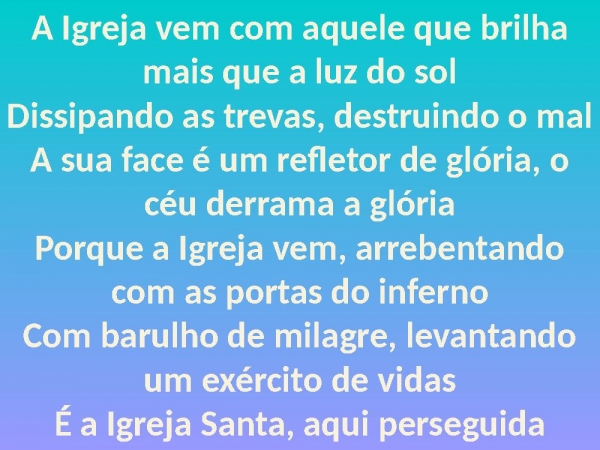 A IGREJA VEM - página 12