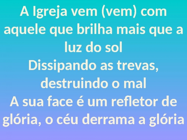 A IGREJA VEM - página 15