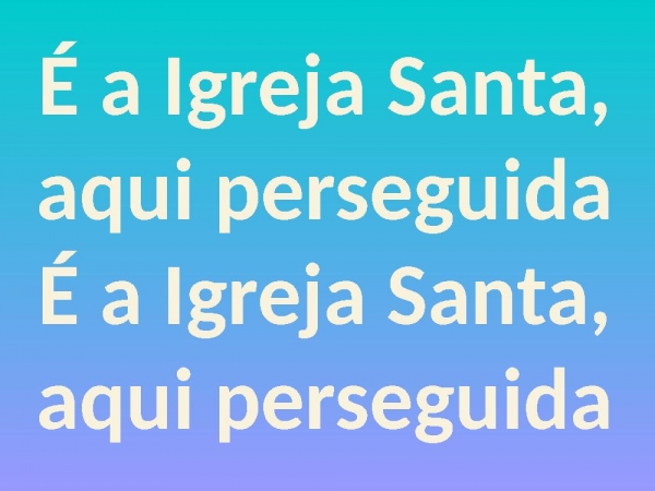 A IGREJA VEM - página 17