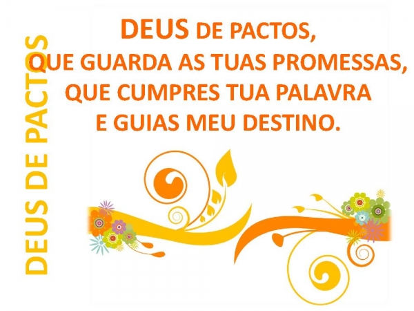 Deus de pactos - página 1