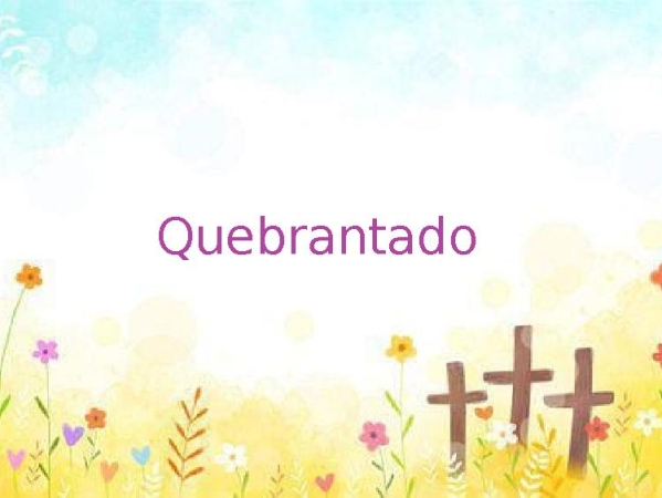 Quebrantado - página 1