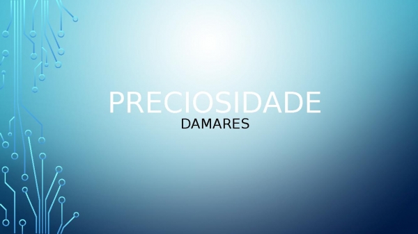PRECIOSIDADE Damares.pptx - página 1