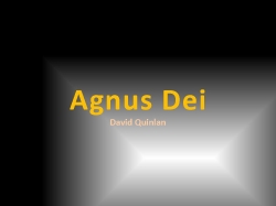 Agnus  Dei (2).pptx