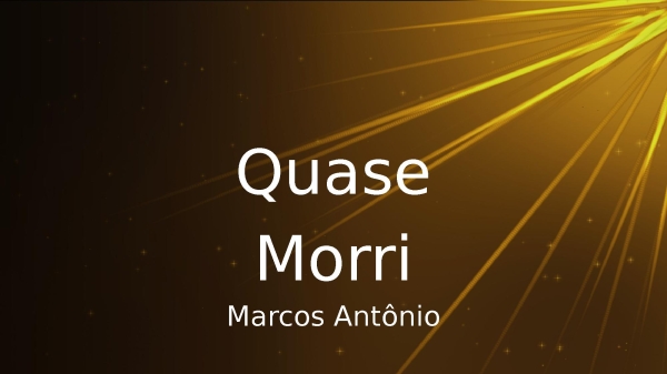 Quase Morri - página 1
