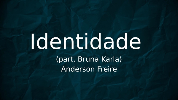 Identidade - página 1