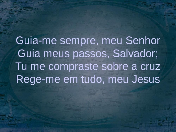 Guia-me sempre, meu senhor - página 3
