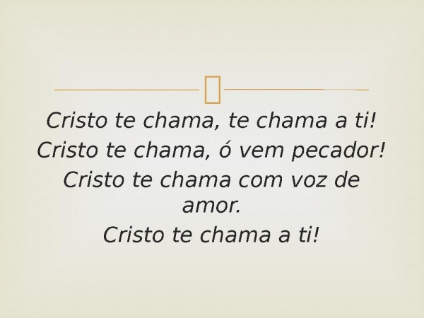 80 - Cristo Te Chama.pptx - página 3