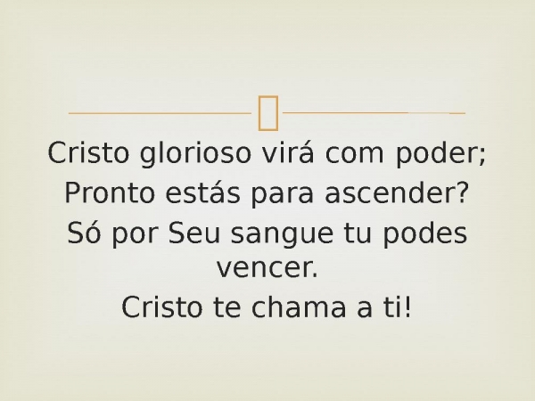 80 - Cristo Te Chama.pptx - página 5