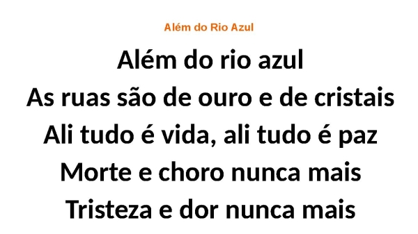 Além do Rio Azul - página 1
