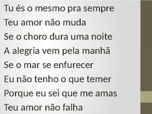 TEU AMOR NÃO FALHA.pptx - página 3