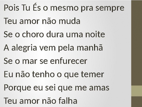 TEU AMOR NÃO FALHA.pptx - página 5