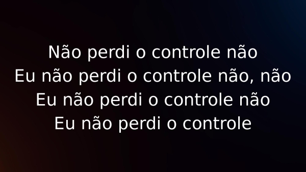 Eu Não Perdi o Controle - página 15