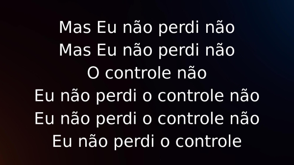 Eu Não Perdi o Controle - página 5