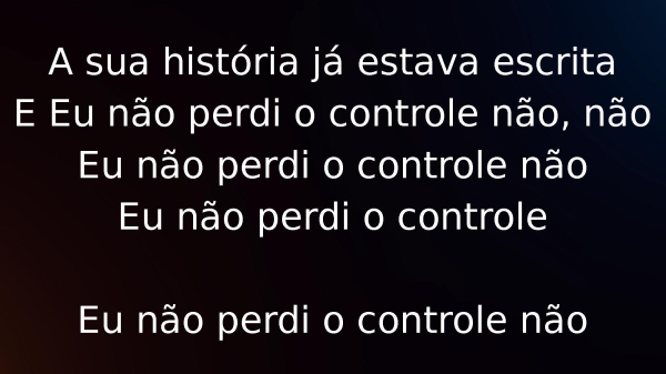 Eu Não Perdi o Controle - página 6