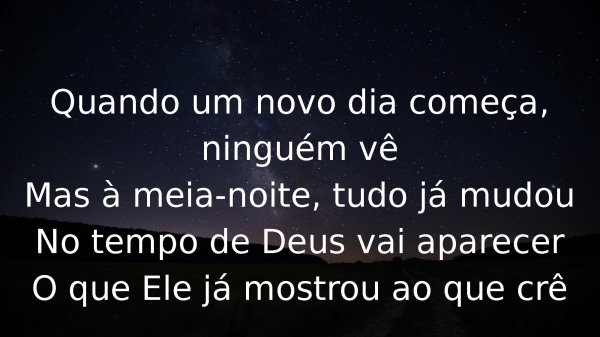 Novo Dia, Novo Tempo - página 2