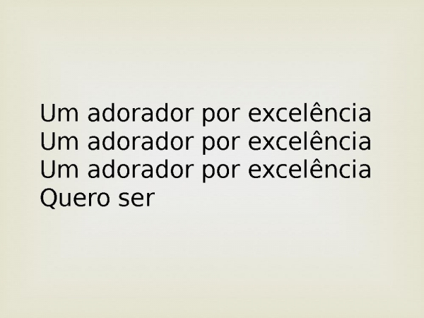 Adorador Por Excelência.pptx - página 5