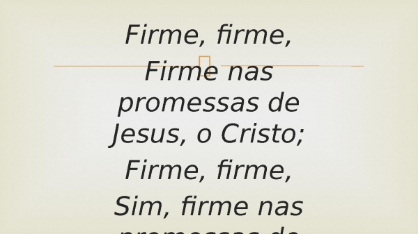107 - Firme Nas Promessas.pptx - página 3