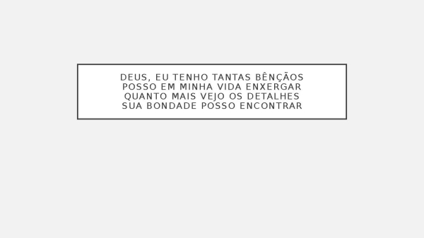 Bençãos que não tem fim - página 6