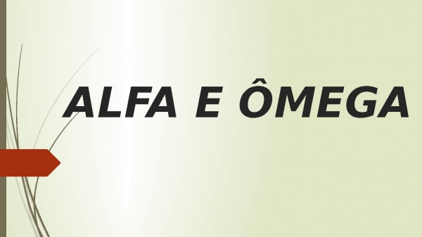 ALFA E ÔMEGA - página 1