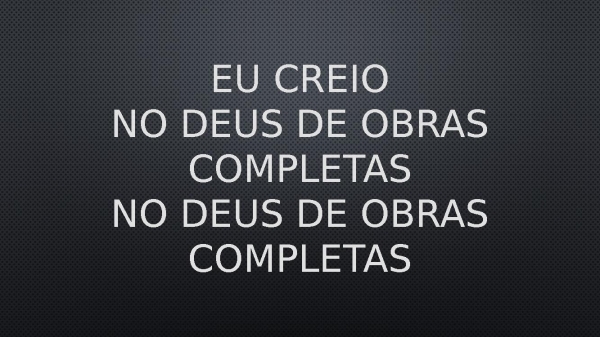 Deus de Obras Completas - página 11