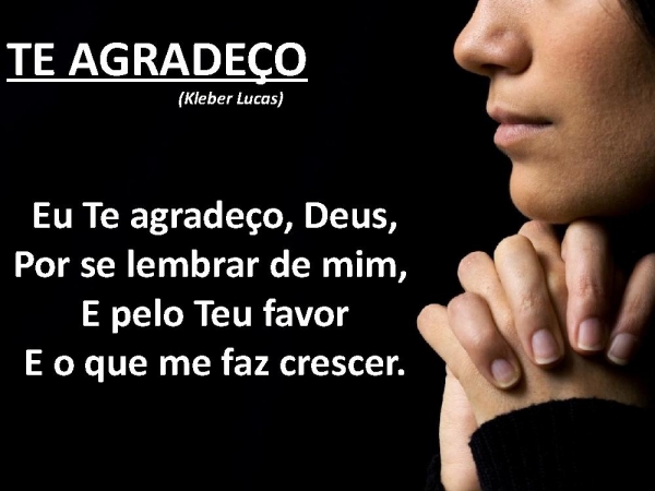Te agradeço - Kleber Lucas