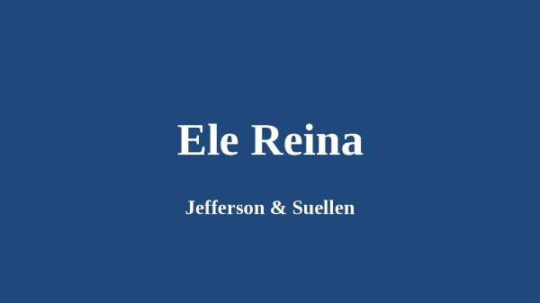 Ele Reina - página 1