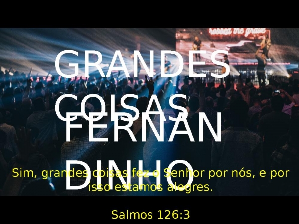GRANDES COISAS.pptx - página 1