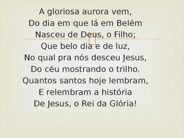 21 - Gloriosa Aurora.pptx - página 2