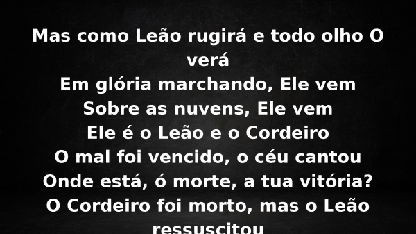 O Leão E O Cordeiro - página 13