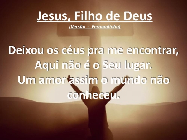Jesus, filho de Deus - página 1
