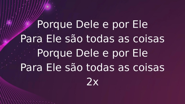 A Ele a Glória - página 2