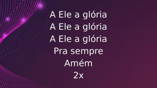 A Ele a Glória - página 5