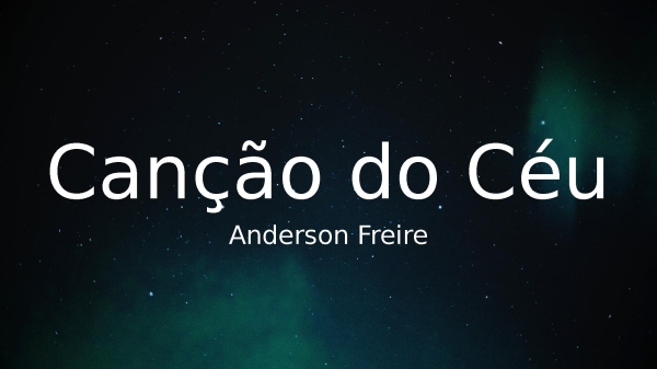 Canção do Céu - página 1