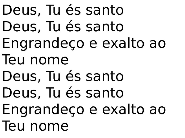 Deus, tu es santo-DanielleCristina - página 2
