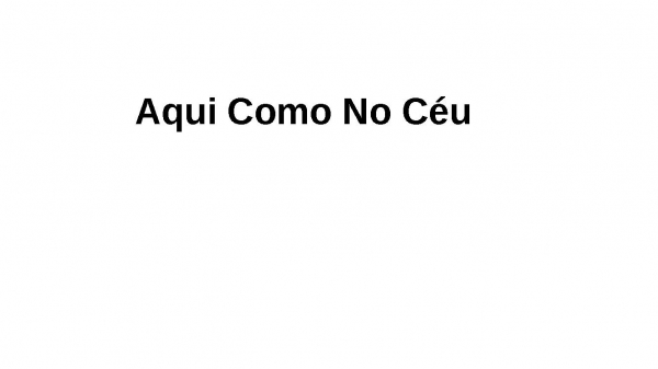 Aqui como no céu - página 1