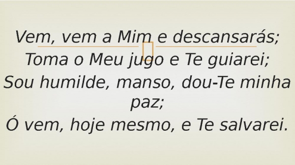 73 - Vem, Vem a Mim.pptx - página 5