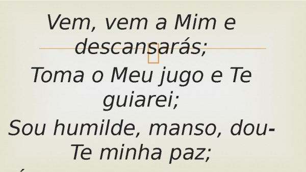 73 - Vem, Vem a Mim.pptx - página 9