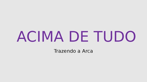 Acima de tudo - página 1