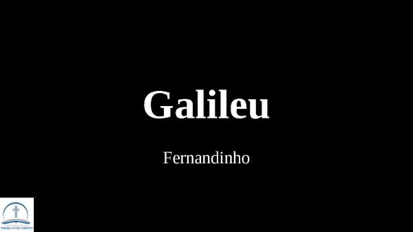 Galileu - página 1