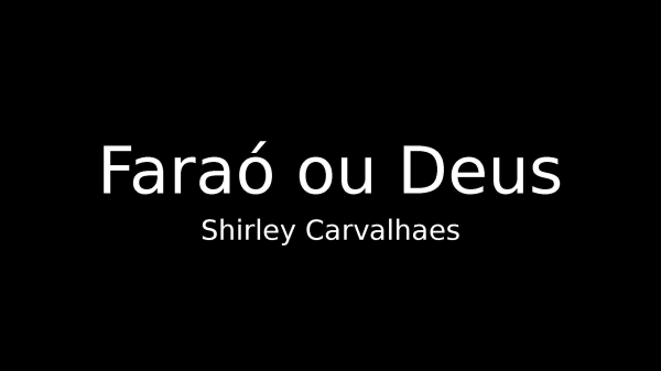 Faraó ou Deus - página 1