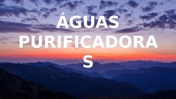Águas Purificadoras - Diante do Trono - página 1